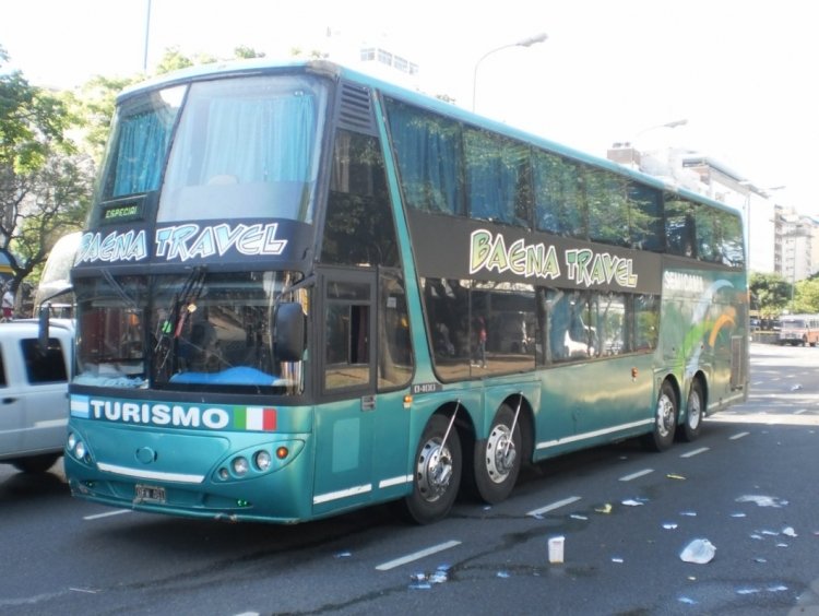 Mercedes-Benz O-400RSD 8x2 - Metalsur Arrowliner 405DP - Baena Travel
DFW-461
Con las líneas descendientes de las ventanas inferiores, un detalle también visto en Drogmöller (y a futuro en el Volvo 9900). Ex. San Juan - Mar Del Plata (Argentina)
Palabras clave: Metalsur Mercedes-Benz O-400RSD