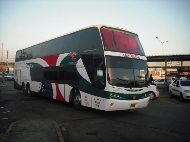 Volvo B12R - Busscar panoramico DD (en Venezuela) - Aeropullmans Nacionales S.A. 2026
AW763X
Ingresando para salir a Caracas. 
Aeronasa es el acrónimo de Aeropullmans Nacionales S.A.
Palabras clave: Busscar Volvo