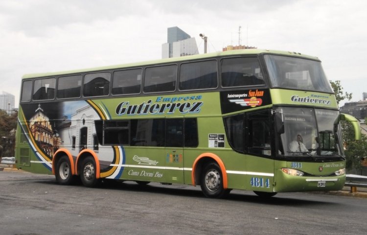 Mercedes-Benz O-400RSD - Marcopolo Paradiso GV1800DD (en Argentina) - Empresa Gutierrez 4814
EIN-324
Traspasado de Autotransportes San Juan. Desconozco si sigue operativo. Lastime que le falta un cacho de G6.
Palabras clave: Marcopolo Paradiso GV1800DD Mercedes-Benz