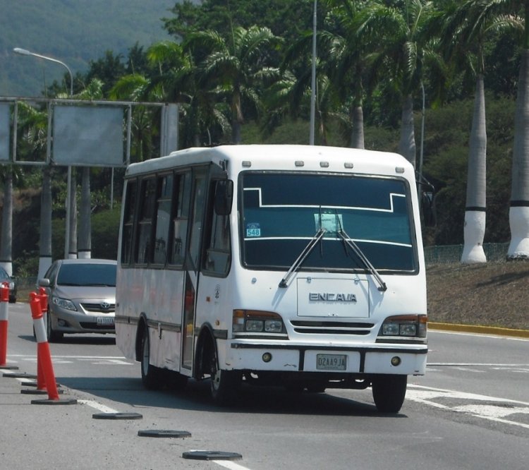 Encava E-NT900AR - Organización Guaicamacuto 548
02AA9JA
Operando como transporte de tripulaciones para Aserca Airlines (Venezuela)
Palabras clave: Encava Isuzu Aserca