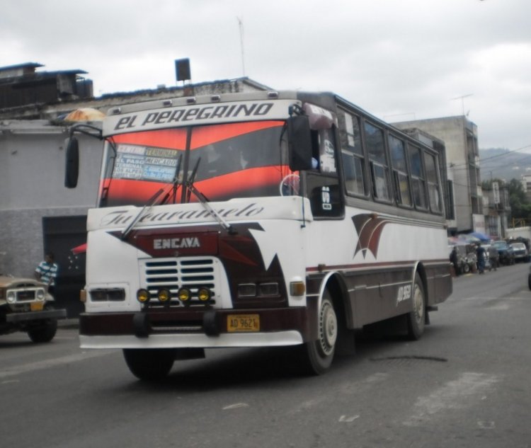 Encava E-600 - Unión Circunvalación Los Teques 006
AD9621
El Peregrino. Actualmente fuera de la empresa, operando como 236 en UC San Antonio SC (Venezuela)
Palabras clave: Encava Isuzu