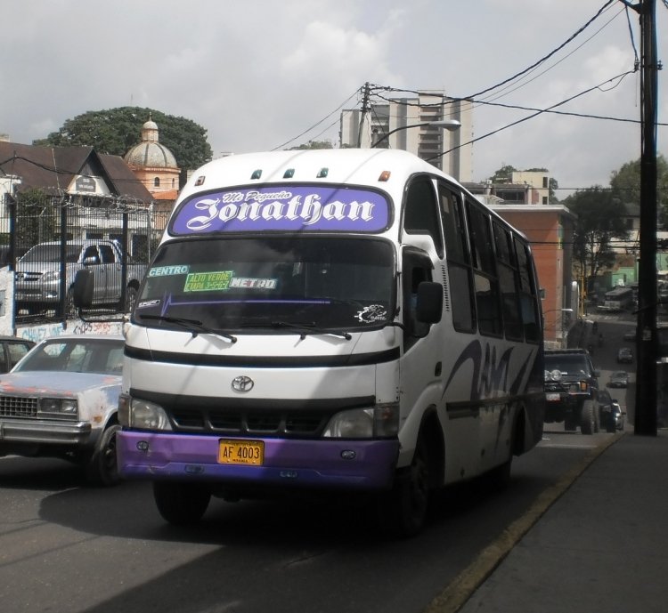Toyota Dyna - Carrocerías Ureña Orion - Unión Circunvalación Los Teques 062
AF4003
Mi Pequeño Jonathan (Venezuela)
Palabras clave: Toyota Ureña