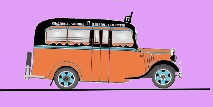 Chevrolet (G.M.C.) - La Maravilla - Línea 17
Línea 17 (Ex Línea 6) - Interno 13

Dibujo realizado por: Arnaldo Francisco Sábatto

http://galeria.bus-america.com/displayimage.php?pid=32016
http://galeria.bus-america.com/displayimage.php?pid=32017
