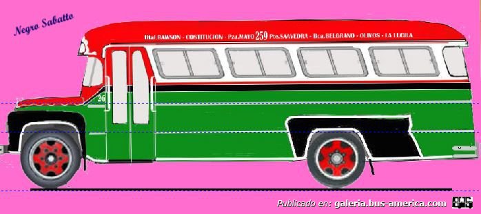 Linea 59 Ex Linea 4 Ford F100 Carrocería La Estrella. Interno 26
