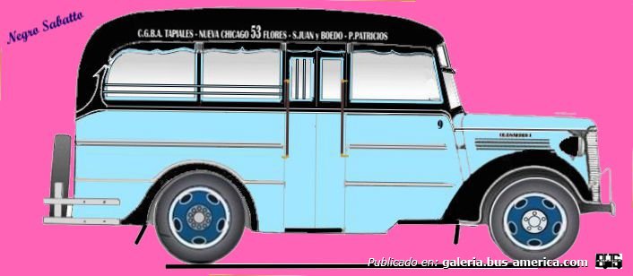 Linea  53  Ex Linea 48 Oldsmobile 1939 Carrocería ICA  Interno 9
