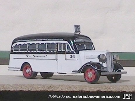 Lin.143.Chev.36.Cia.Noroeste Carrocería El Trébol
