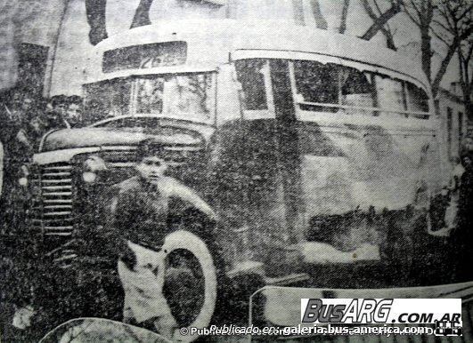 Chevrolet 1940 - El Trébol - CTCBA
Cuando fue incautada por la CTCBA, imagen perteneciente a BUSARG.-
