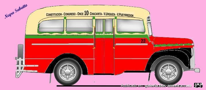 Studebaquer 1941 - La Maravilla - Línea 10
Línea 10 (Buenos Aires), interno 22
