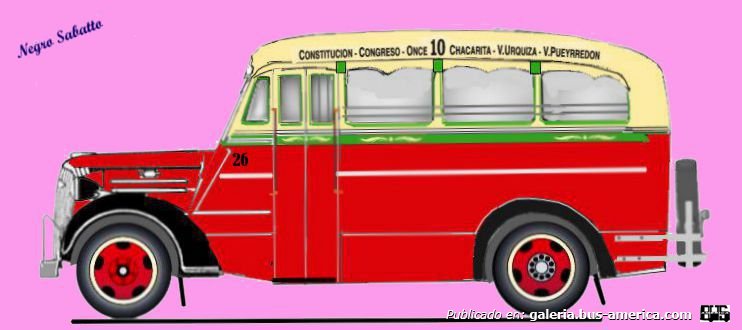 Chevrolet 1937 - Puletti - Línea 10
[url=https://bus-america.com/galeria/displayimage.php?pid=56746]https://bus-america.com/galeria/displayimage.php?pid=56746[/url]

Línea 10 (Buenos Aires), interno 26
