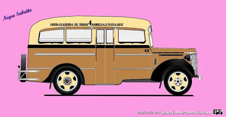 Chevrolet 1939 - La Maravilla - Línea 4
Línea 4 (Buenos Aires), interno 35
