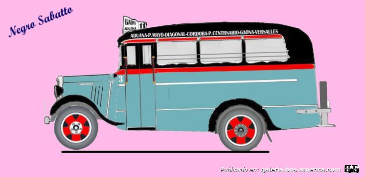 Chevrolet 1935 - La Maravilla - Línea 11
Línea 11 (Benos Aires), interno 3

Para conocer la historia completa de esta línea visite: 
[url=https://revista.bus-america.com/Notas/119.htm]Historia de la línea 119 de Buenos Aires, en Revistaa Bus América[/url]
