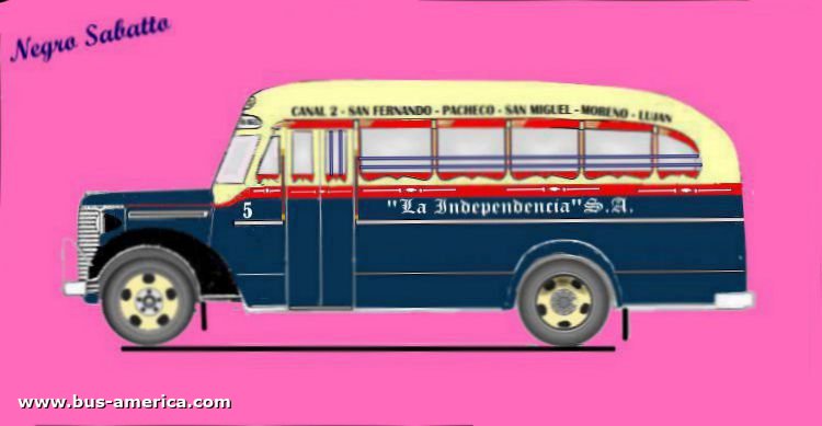 Chevrolet 1946 - La Maravilla - La Independencia
Linea 175 (Prov. Buenos Aires), interno 5
