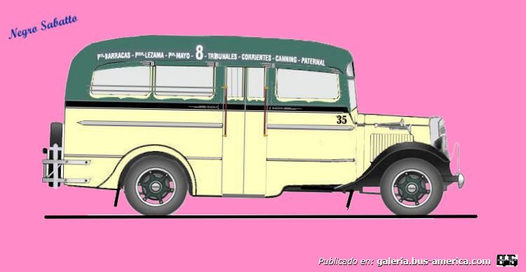 Internacional 1935 - La Maravilla -Línea 8
Línea 8 (Buenos Aires), interno 33
