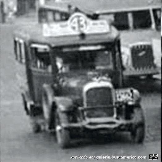 23  -Linea 43 Rugby 1929 Carroceria Gnecco
