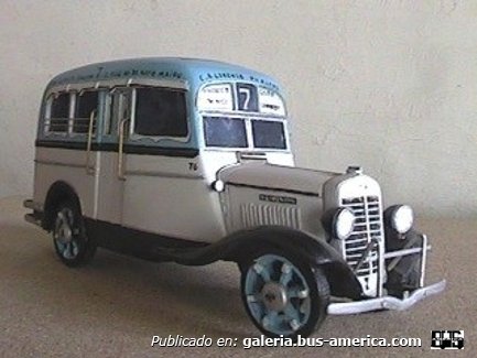 Lin. 7 Ex lin.44 Internacional 1935 C. El Trébol Interno 56 Maqueta de mi autoria.
