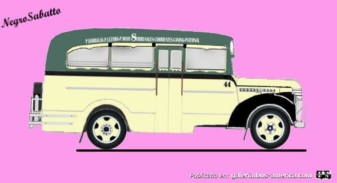 Chevrolet 1941 - El Trébol - Línea 8
Línea 8 (Buenos Aires), interno 44
