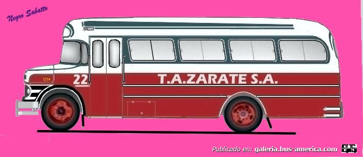 3  Linea 500 Transporte.Automotor Zarate Mercedes Benz LO-1112 año 1971 Carroceria CEAP  Interno 22
