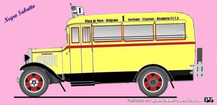 Chevrolet 1932 - Gnecco - Línea 1
Línea 1 (Buenos Aires), interno 2
