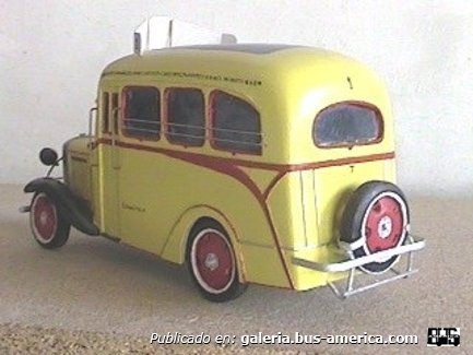 Linea 1 Ex Linea 35 Chevrolet 1933 Carrocería ICA Interno 7
