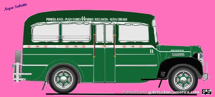  Linea 44 x Linea 5 Desoto 1939  Carrocería La Unión  DIBUJO Interno 11
