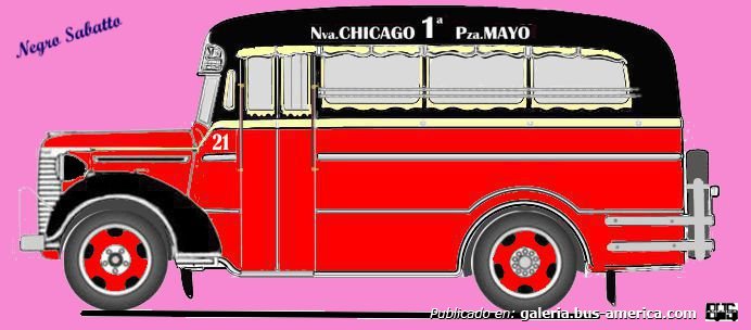 Chevrolet Master - La Favorita - Línea 1ª
Línea 1ª (Buenos Aires), interno 21
