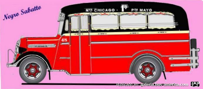 Studebaker - La Favorita - Línea 1ª
Línea 1ª (Buenos Aires), interno 48
