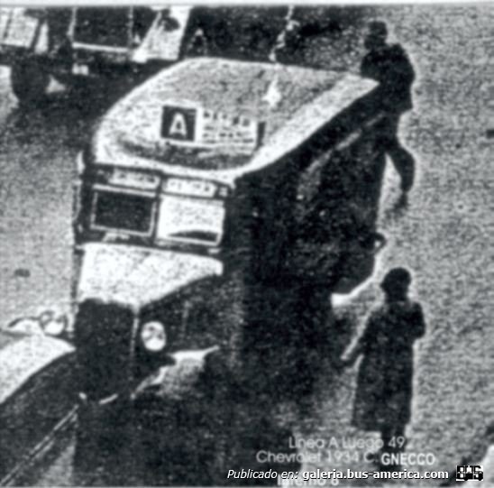  Linea A luego 49 Chevrolet 1934 Carrocería Gnecco Interno 6 Foto de Sergio Ruiz Diaz

