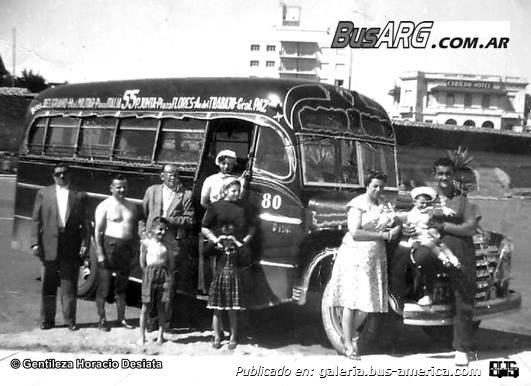 70  Lin.55 Almafuerte Chevrolet 1947 Carrocería Fortunato Francone Interno 80 Foto de Busarg
