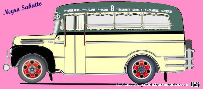 Ford 1942 - La Favorita - Línea 8
Línea 8 (Buenos Aires), interno 4
