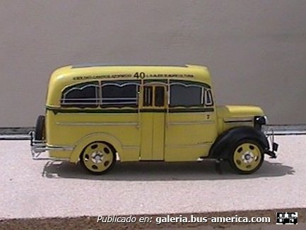 Linea 40 Chevrolet 1939 Carrocería Puletti Interno 10
