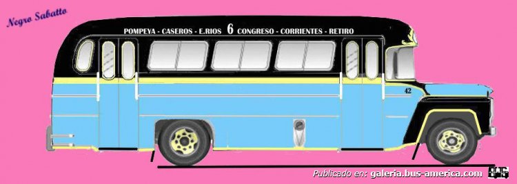 Ford B 7000 - M.O.Seis
Línea 6 (Buenos Aires), interno 21
