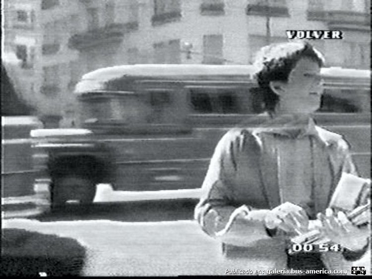 Linea 39 Transportes Santa Fe, Ford 1956-57 Carrocería el Detalle foto que saque a la película la Raulito
