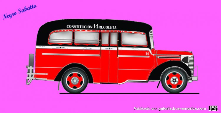 Chevrolet 1940 - La Maravilla - Línea 14
Línea 14 (Buenos Aires), interno 14
