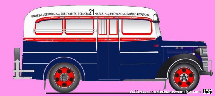 Chevrolet 1938 - Marrugat - Línea 21
Linea 21 (Buenos Aires)
