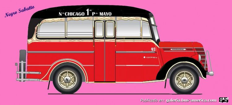 Internacional 1939 - ICA - Línea 1ª
Línea 1ª (Buenos Aires), interno 93

Ex Linea 1, 124 coches, Inaugurada 24 de septiembre de 1928, habilitada el 17 de julio de 1937, incautada por La CTCBA el 5 de febrero de 1943, no fue restablecida
