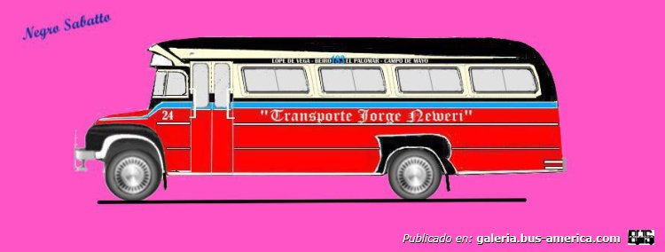 Bedford J6LZ1 - La Maravilla - Transportes Jorge Newebery
[url=https://bus-america.com/galeria/displayimage.php?pid=61359]https://bus-america.com/galeria/displayimage.php?pid=61359[/url]

Linea 5 (pdo. Tres de Febrero), interno 24
