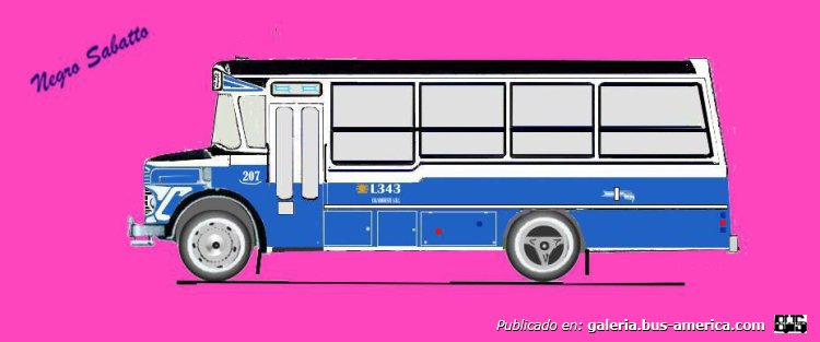 Mercedes-Benz LO 1114 - Peveri - Cia.Noroeste
Linea 343
