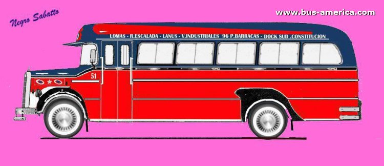 ! Linea 96 M.B.L-32  1960-61 Carroceria Erhadt Interno 51
