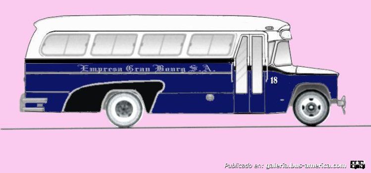  Linea 1 - 630 Empresa Grand Bourg Dodge año 1962-63 Carroceri El Detalle Interno 18
