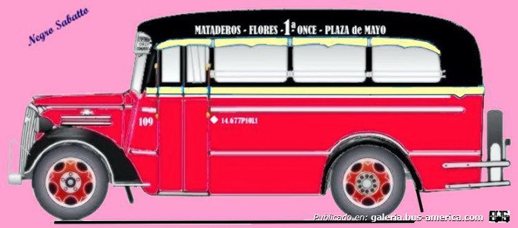 Chevrolet Master - Puletti - Línea 1ª
Línea 1ª (Buenos Aires), interno 109
