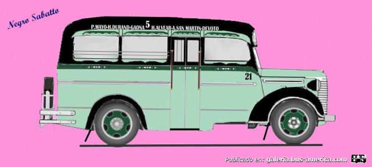 Chevrolet 1940 - Martin - Línea 5
Linea 5 (Buenos Aires), interno 21
