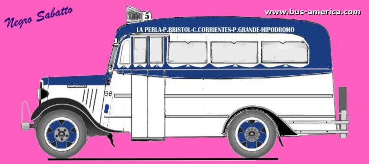 Chevrolet 1934-35 - Marrugat - Línea 5
[url=https://bus-america.com/galeria/displayimage.php?pid=63903]https://bus-america.com/galeria/displayimage.php?pid=63903[/url]

Línea 5 (Mar del Plata), interno 58
