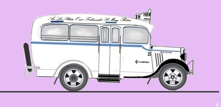 Chevrolet (G.M.C.) - Mattaruchi - Línea 18
CIUDAD DE BUENOS AIRES
 14c190
Línea 18 (Ex Línea 27)

Dibujo realizado por: Arnaldo Francisco Sábatto

http://galeria.bus-america.com/displayimage.php?pid=32066

