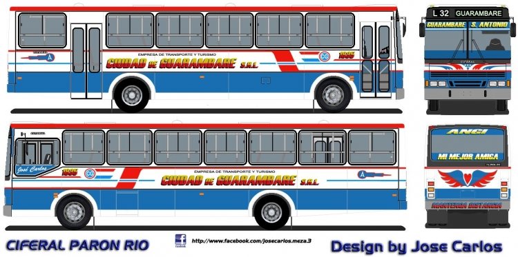 Mercedes-Benz OF 1315 - Ciferal padron Rio (para Paraguay) - Guarambare , Linea 32
Design By José Carlos http://www.facebook.com/josecarlos.meza.3
Palabras clave: Linea 32 Guarambare 