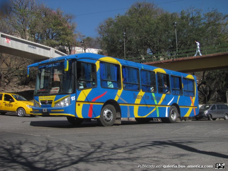 Mercedes-Benz OF 1418 - BiMet 2010 - Transp. San Cayetano
NZL 889

Línea 9 (Prov. Jujuy), interno 15

