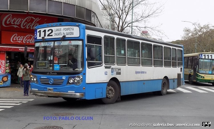 Mercedes-Benz OH 1618 L - La Favorita - Expreso Lomas
Línea 112 - Interno 62

Fotografía: Pablo Olguín
