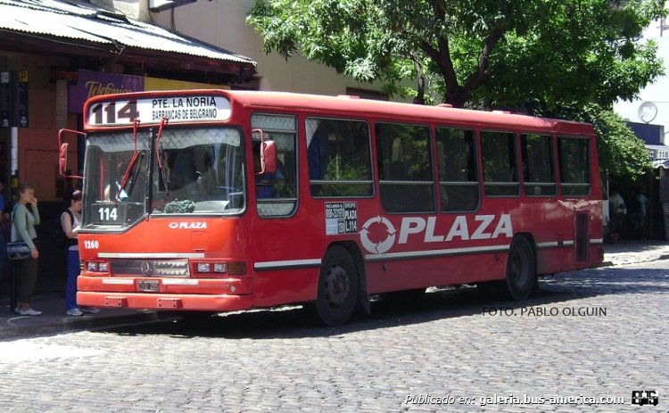 Mercedes-Benz OH 1621 L - Ei-Var - Plaza
Línea 114 - Interno 1260

Fotografía: Pablo Olguín
