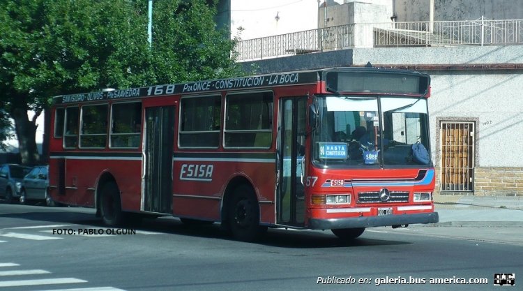 Mercedes-Benz OH1621L - La Favorita 44-98 - Expreso San Isidro
DOC046

Línea 168 (Buenos Aires), interno 57
