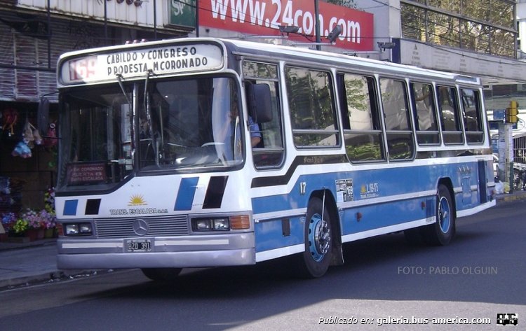 Mercedes-Benz OH 1621 L - Ei-Var - Escalada
BZO 391
Línea 169 - Interno 17

Fotografía: Pablo Olguín
