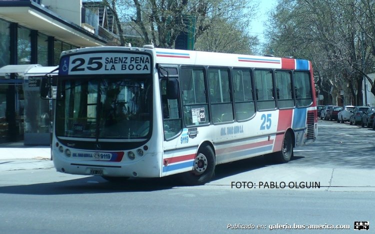 Mercedes-Benz OH 1315 L - Metalpar - General Tomás Guido
GEX 220
Línea 25 - Interno 9119

Fotografía: Pablo Olguín
